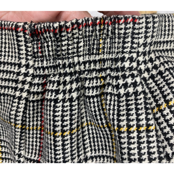 Norton McNaughton Plaid Skirt Womens Size 10‎ Petite Preppy Wool Blend Academia - Picture 8 of 11